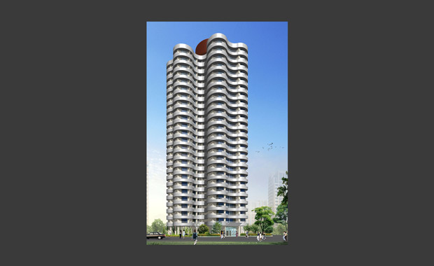 36 floor tower in the heart of Mulund (3D Render)